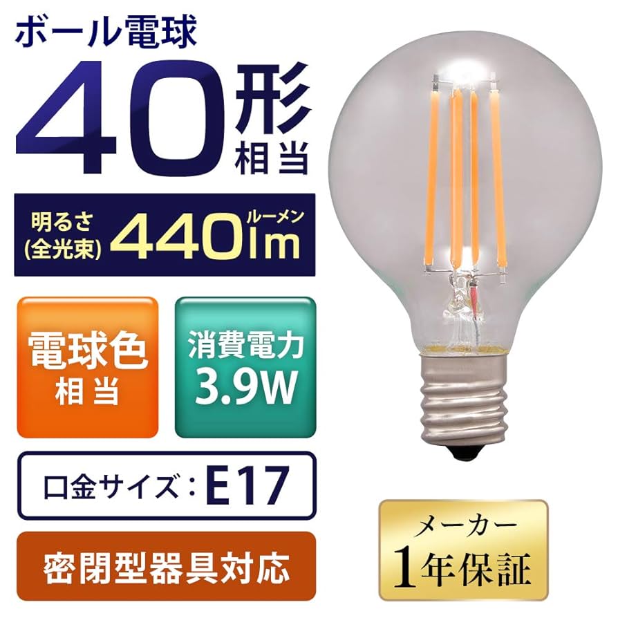 24個セット新品LED電球アイリスオーヤマLDG4N-G-E17-FC昼白E17 E17 全方向タイプ｜E17｜LED電球｜照明｜電化製品｜商品情報